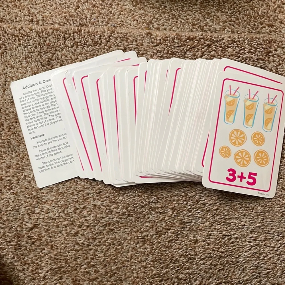 Barbie addition and counting game
